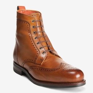 Allen Edmonds Dalton Boot 10D with V tread soles